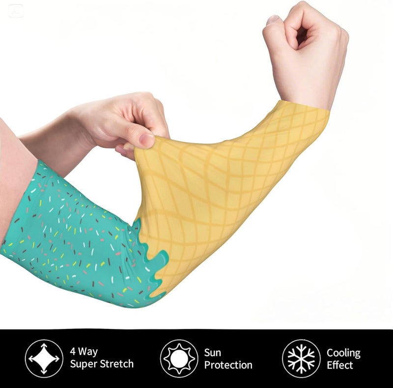 oyebn Arm Sleeves Outdoor Garden Sports Cooling Sun Sleeve for Women Men Farm - Image 3